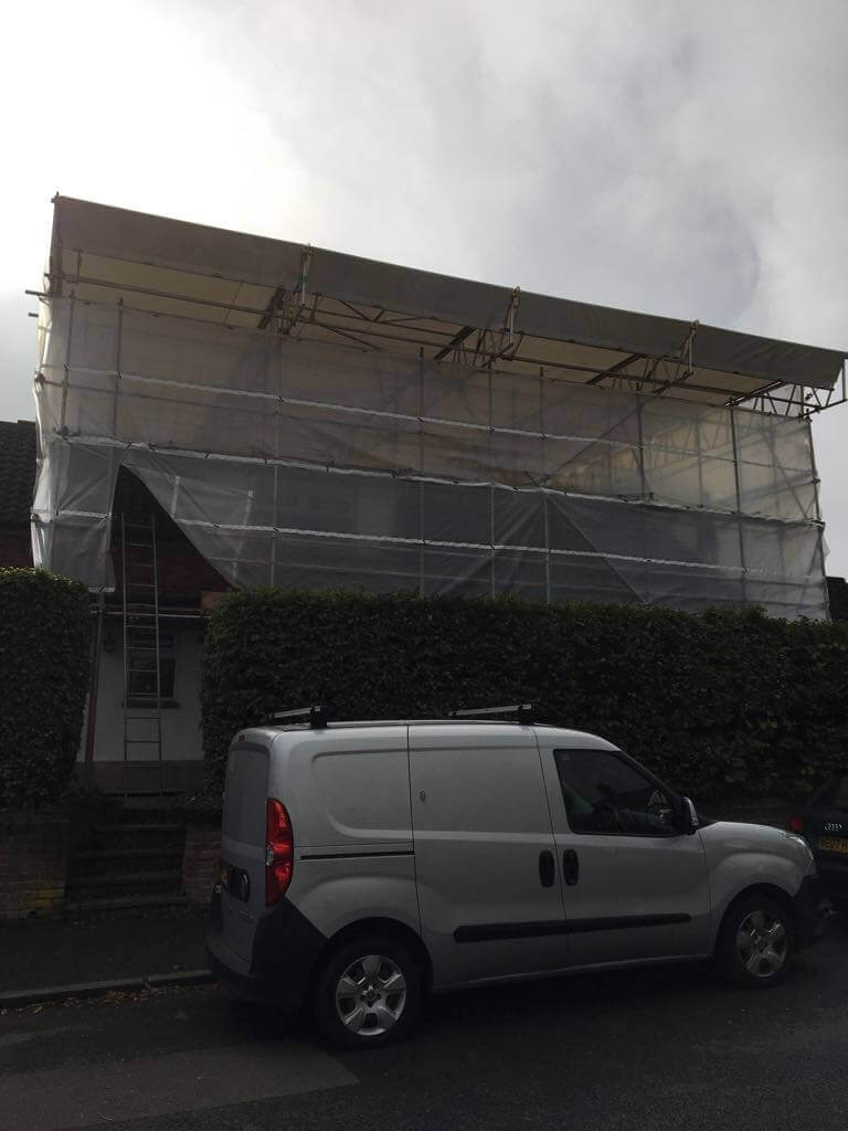 Temporary Roof Scaffold Milton Keynes