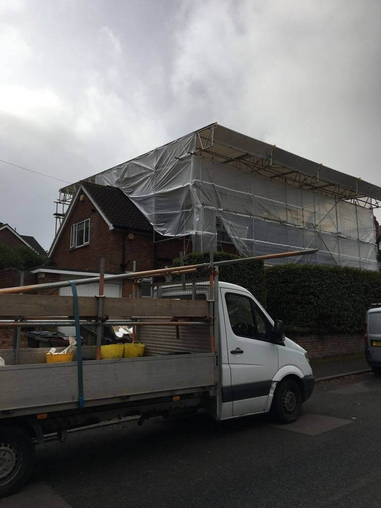Temporary Roof Scaffold Milton Keynes