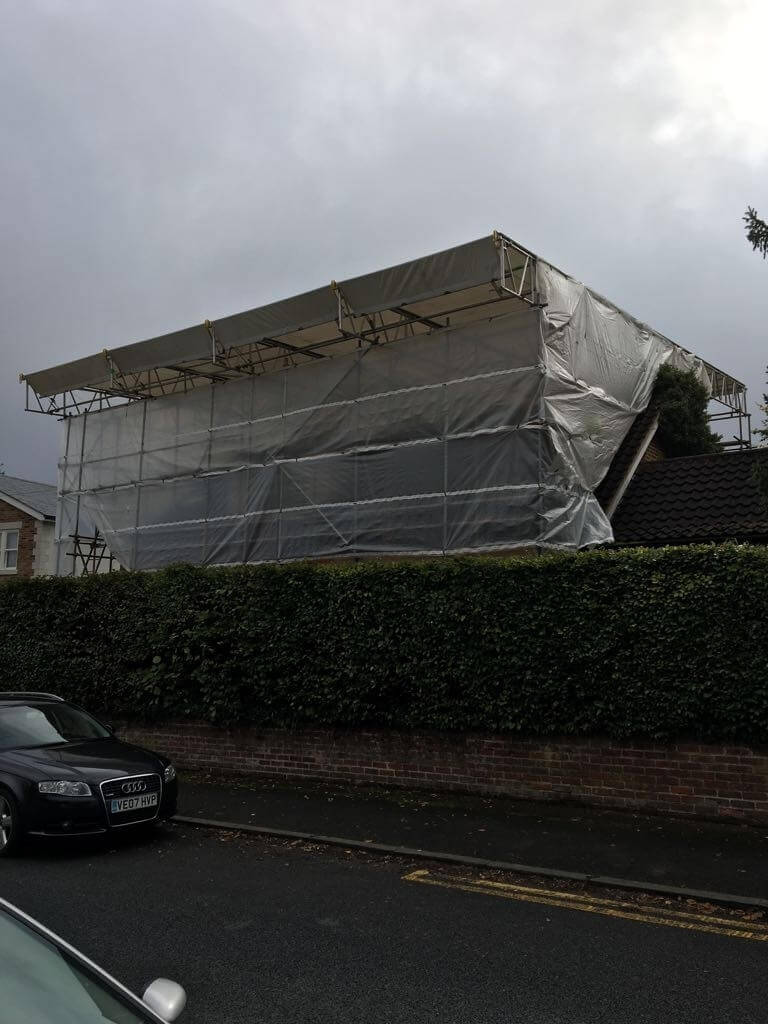 Temporary Roof Scaffold Milton Keynes